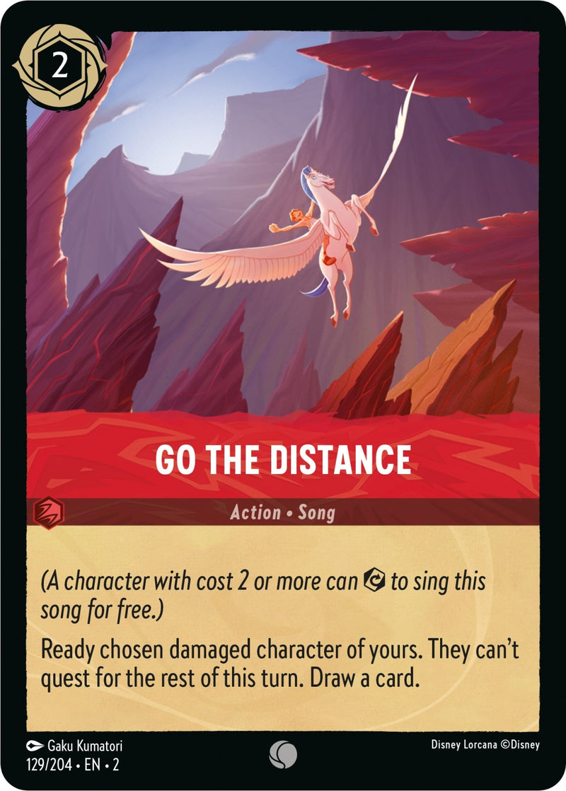 Go the Distance (129) (2) - Disney Lorcana Single