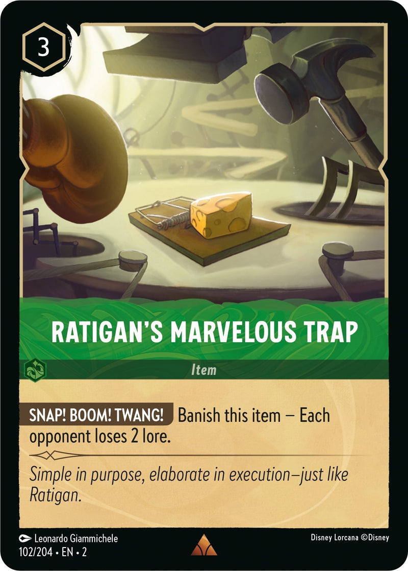 Ratigan’s Marvelous Trap (102) (2) - Disney Lorcana Single