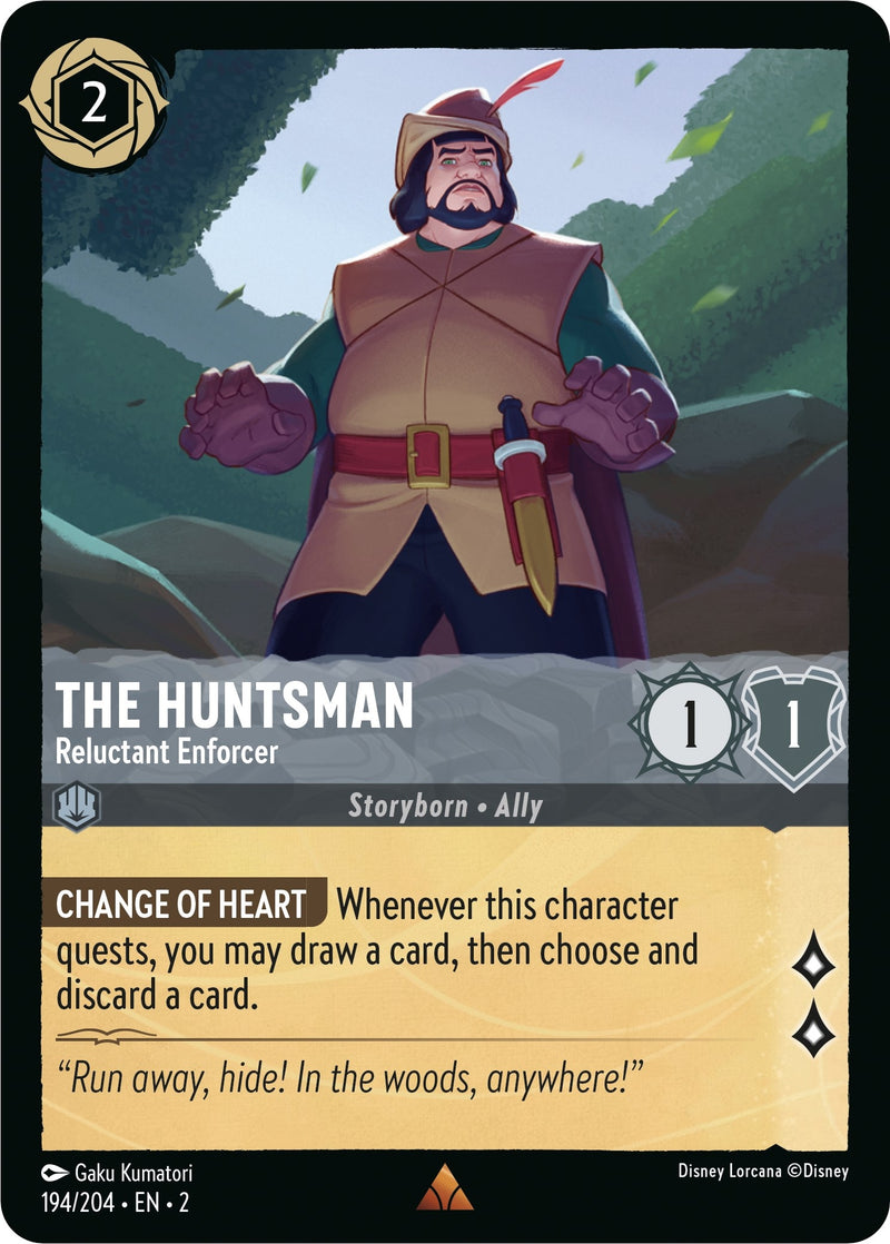 The Huntsman - Reluctant Enforcer (194) (2) - Disney Lorcana Single