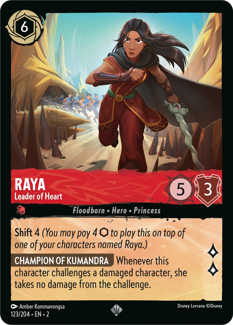 Raya - Leader of Heart (123) (2) - Disney Lorcana Single