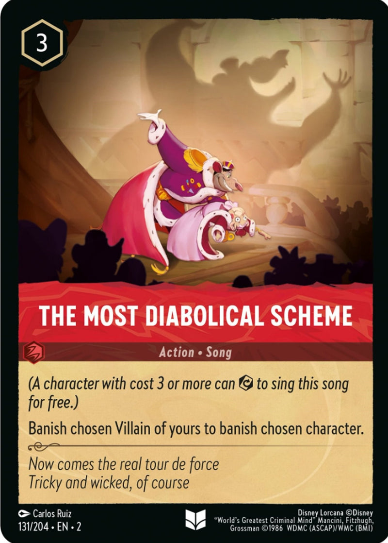 The Most Diabolical Scheme (131) (2) - Disney Lorcana Single