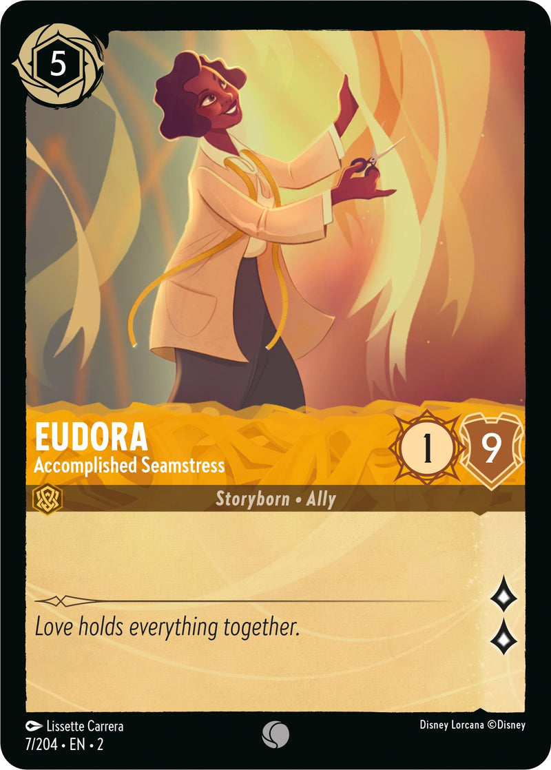 Eudora - Accomplished Seamstress (7) (2) - Disney Lorcana Single