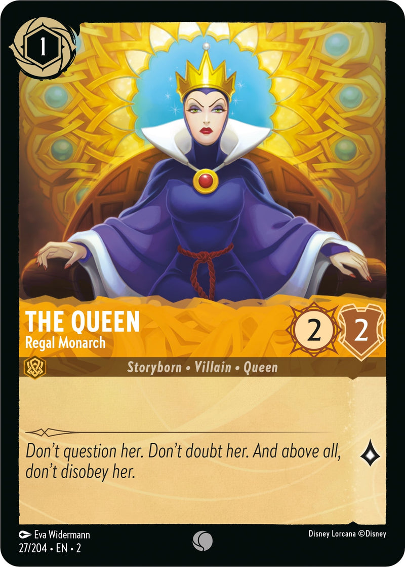 The Queen - Regal Monarch (27) (2) - Disney Lorcana Single