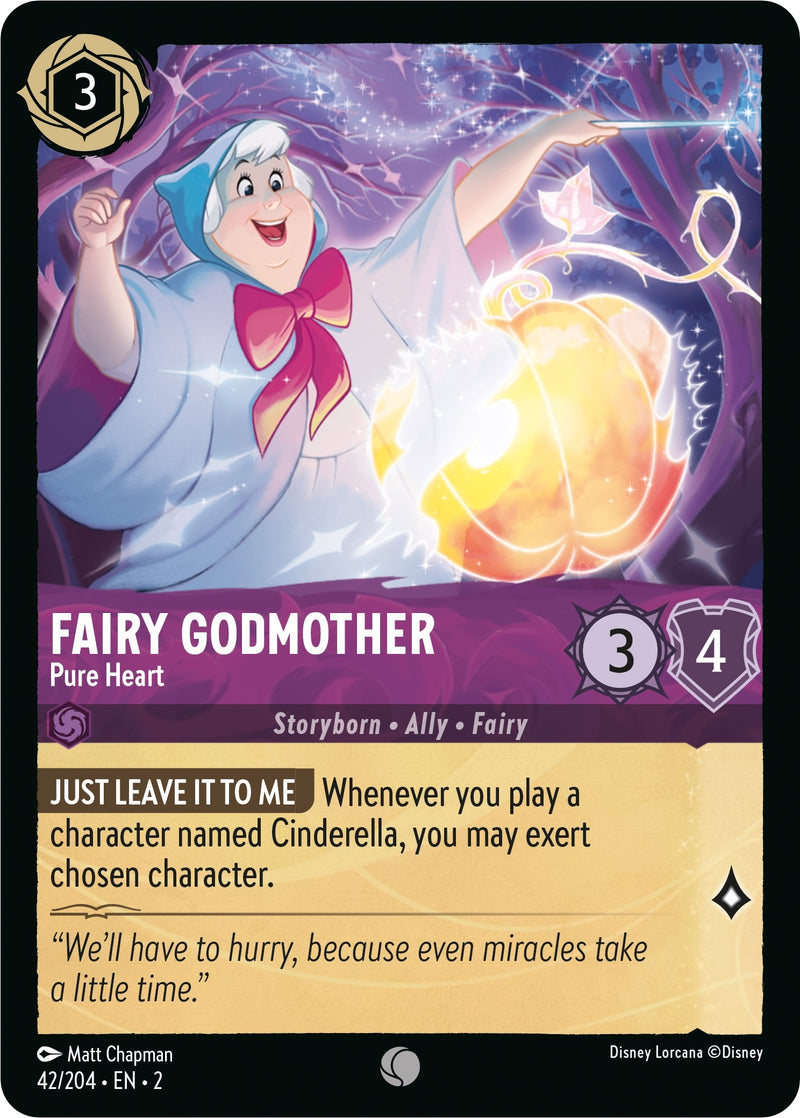 Fairy Godmother - Pure Heart (42) (2) - Disney Lorcana Single
