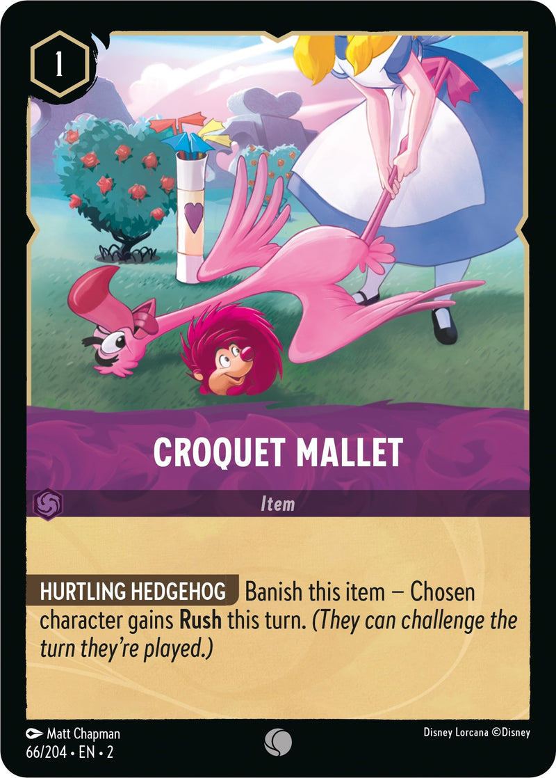 Croquet Mallet (66) (2) - Disney Lorcana Single