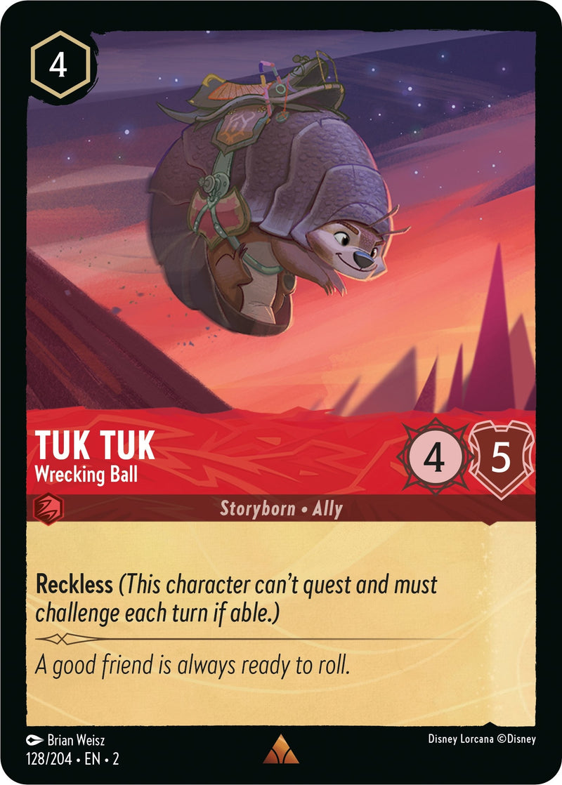 Tuk Tuk - Wrecking Ball (128) (2) - Disney Lorcana Single