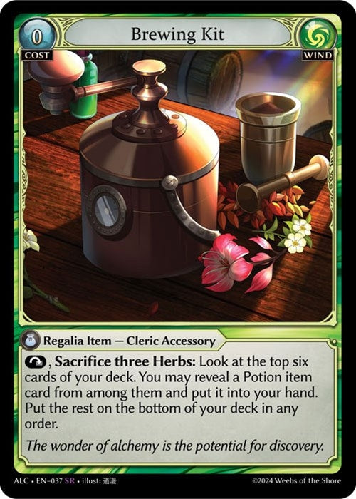 Image for Brewing Kit (037) (Alchemical Revolution) - Grand Archive TCG