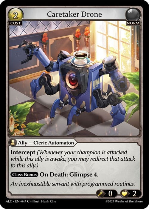 Image for Caretaker Drone (047) (Alchemical Revolution) - Grand Archive TCG