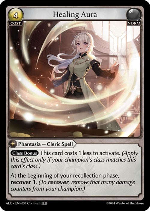 Image for Healing Aura (059) (Alchemical Revolution) - Grand Archive TCG