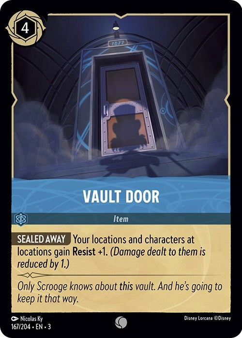 Vault Door (167) (3) - Disney Lorcana Single