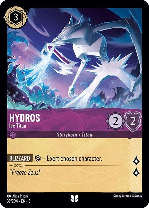 Hydros - Ice Titan (39) (3) - Disney Lorcana Single