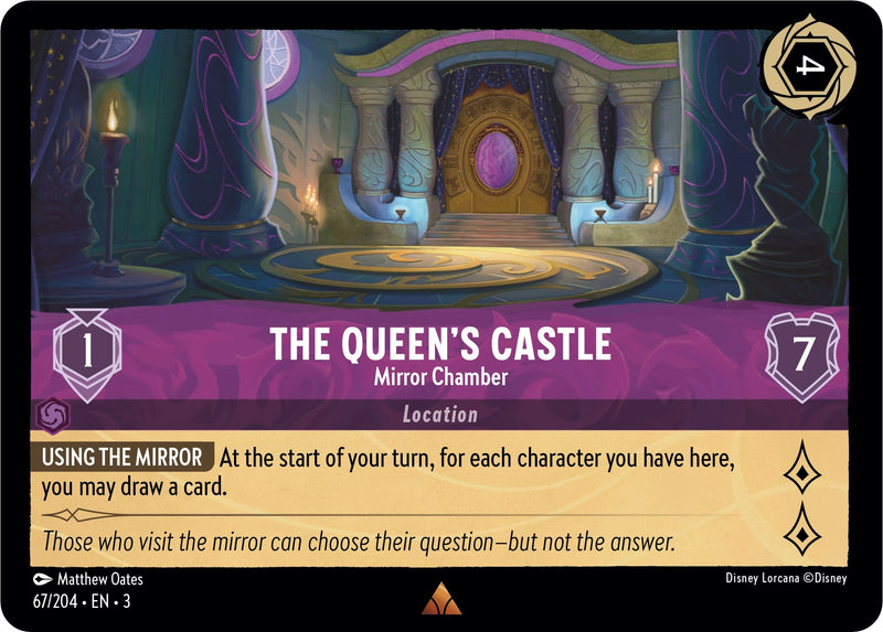 The Queen’s Castle - Mirror Chamber (67) (3) - Disney Lorcana Single