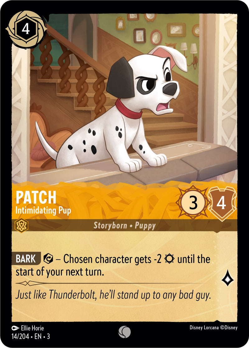 Patch - Intimidating Pup (14) (3) - Disney Lorcana Single
