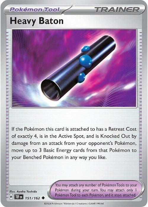 Heavy Baton (151/162) (TEF) - Pokemon Single