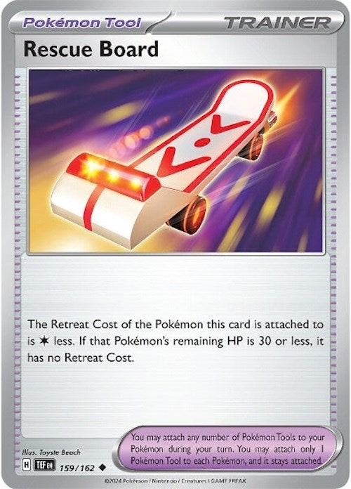 Rescue Board (159/162) (TEF) - Pokemon Single