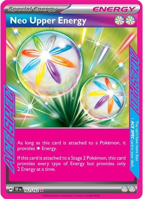 Neo Upper Energy (162/162) (TEF) - Pokemon Single
