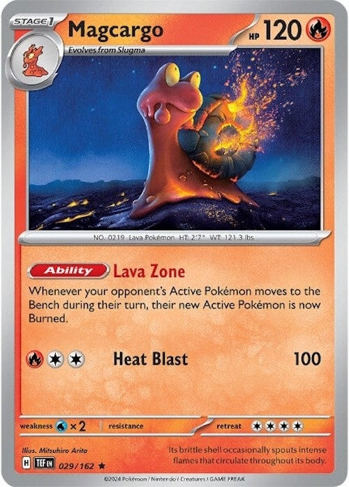 Magcargo (029/162) (TEF) - Pokemon Single