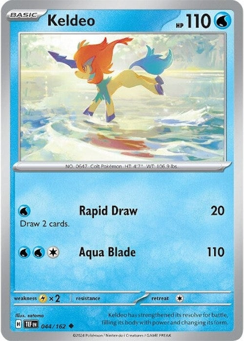 Keldeo (044/162) (TEF) - Pokemon Single