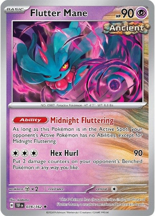 Flutter Mane (078/162) (TEF) - Pokemon Single