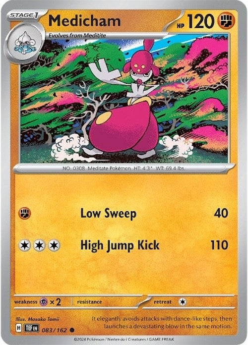Medicham (083/162) (TEF) - Pokemon Single
