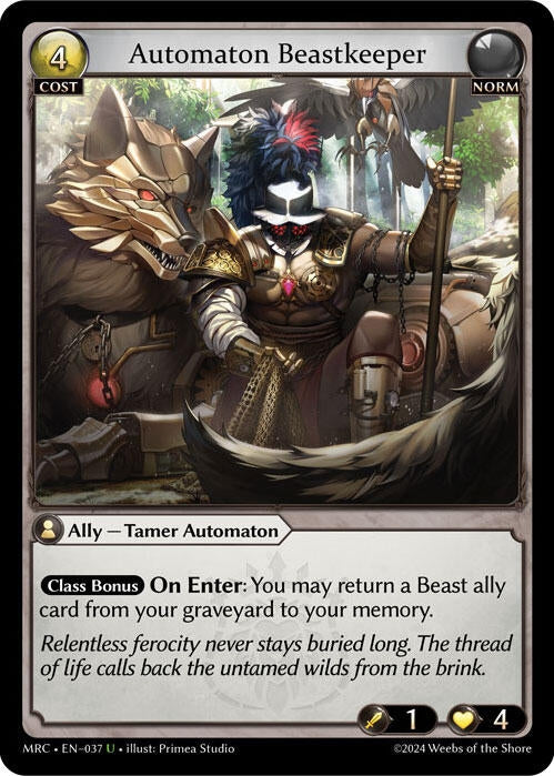 Automaton Beastkeeper (037) (MRC)