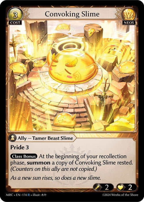 Convoking Slime (174) (MRC)