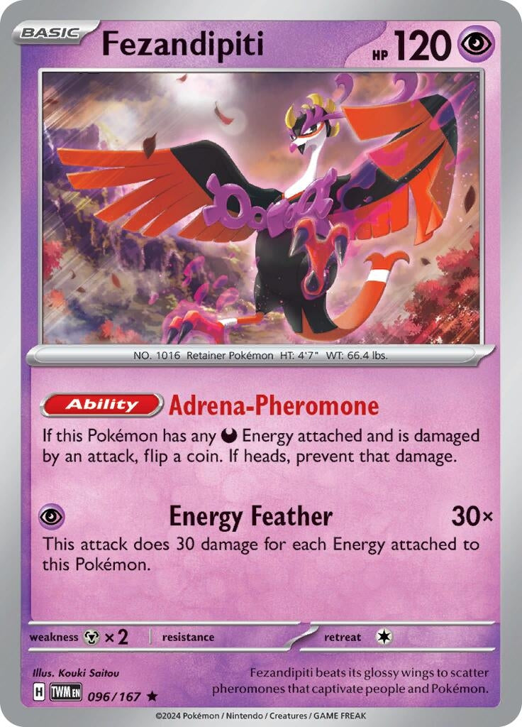 Image for Fezandipiti (096/167) (SV06: Twilight Masquerade) - Pokemon