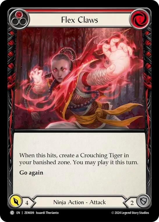 Flex Claws (Red) - Flesh and Blood TCG Single