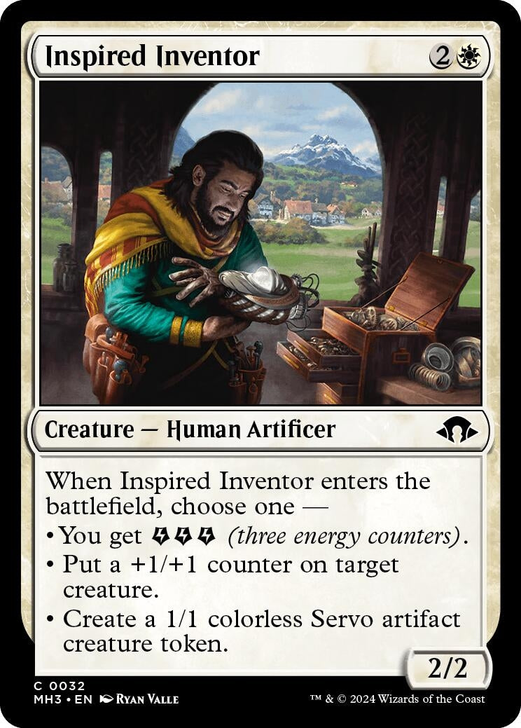 Inspired Inventor (32) (Modern Horizons 3) (MH3)
