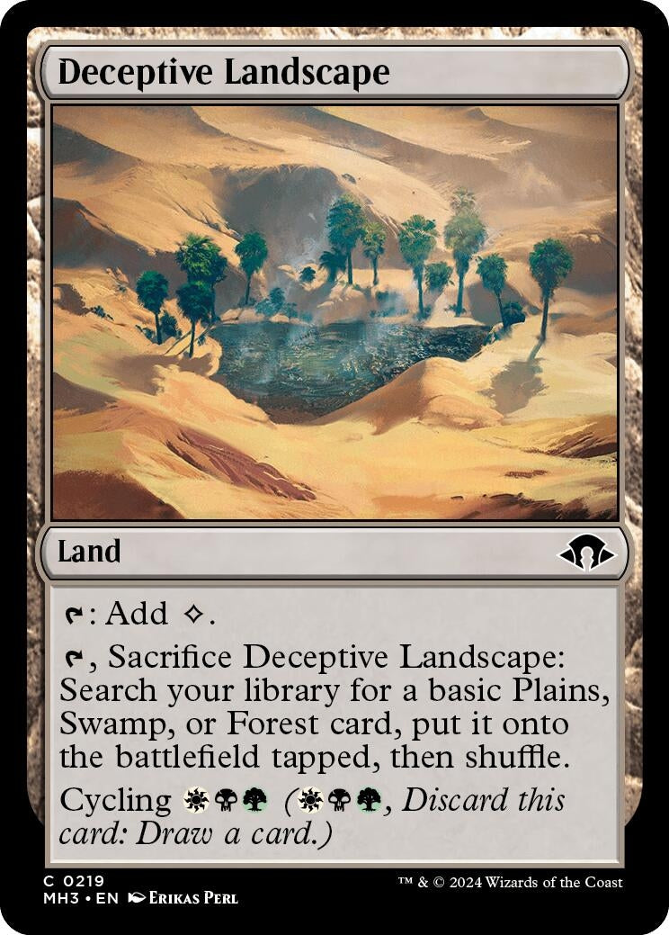 Deceptive Landscape (219) (Modern Horizons 3) (MH3)