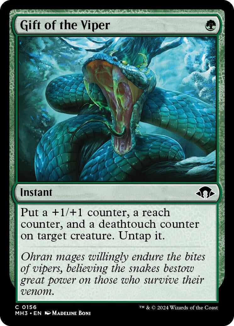 Gift of the Viper (156) (Modern Horizons 3) (MH3)