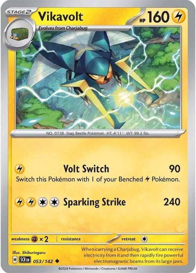Vikavolt (053/142) (SV07: Stellar Crown)