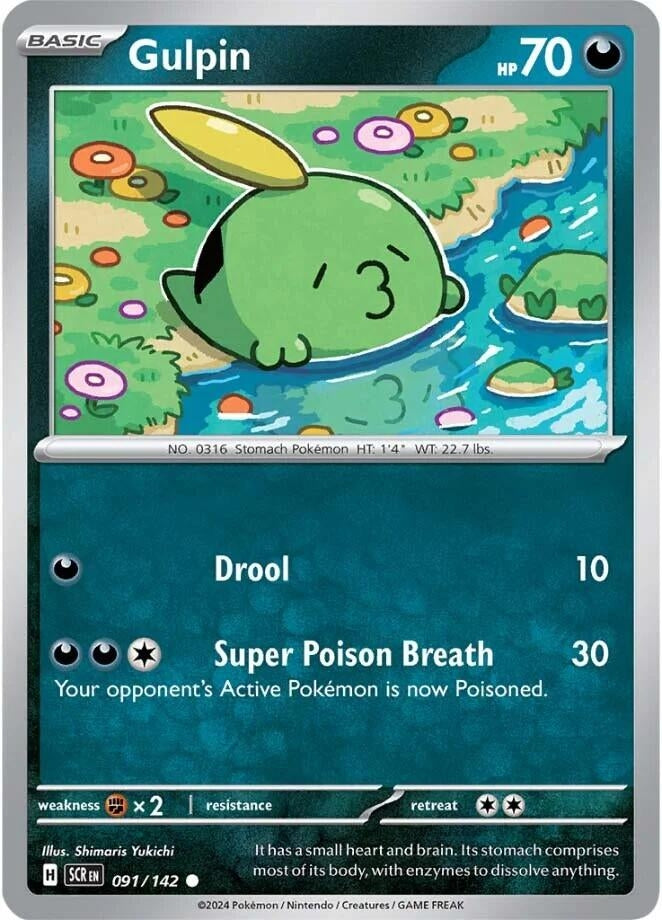Gulpin (091/142) (SCR)