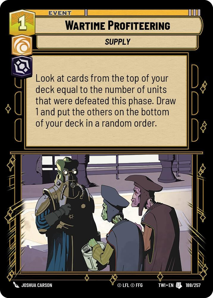 Wartime Profiteering (188/257) (TWI)