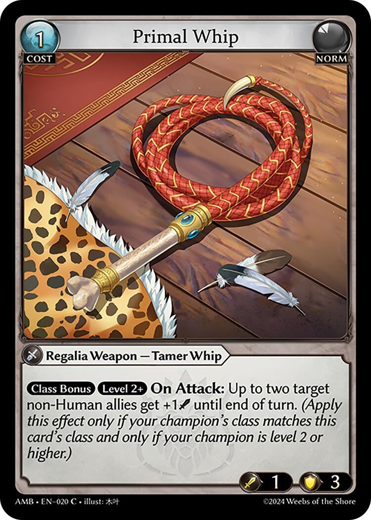 Primal Whip (020) (AMB1E)