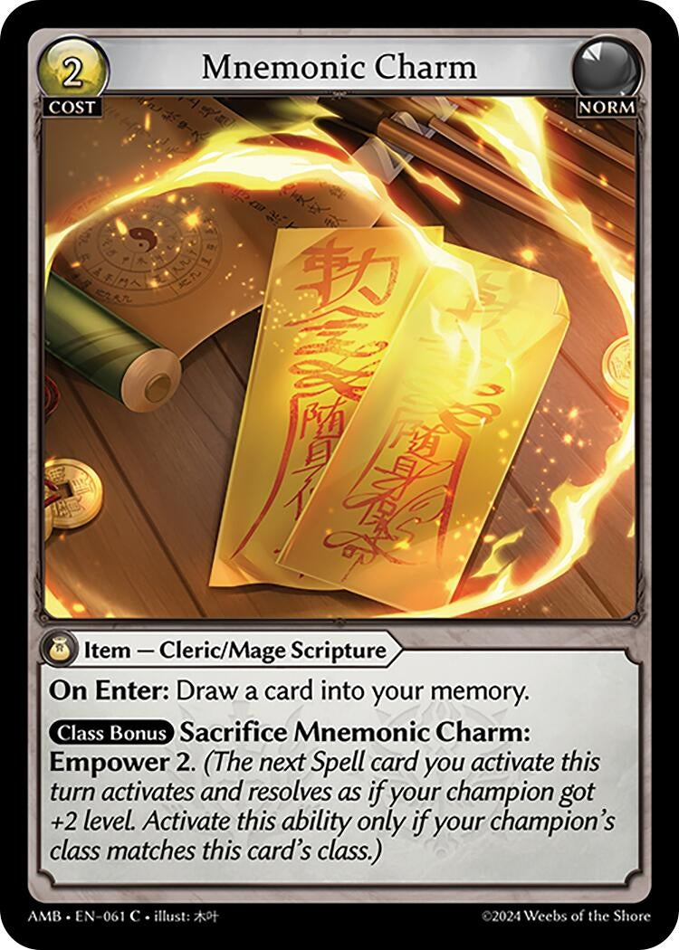 Mnemonic Charm (061) (AMB1E)