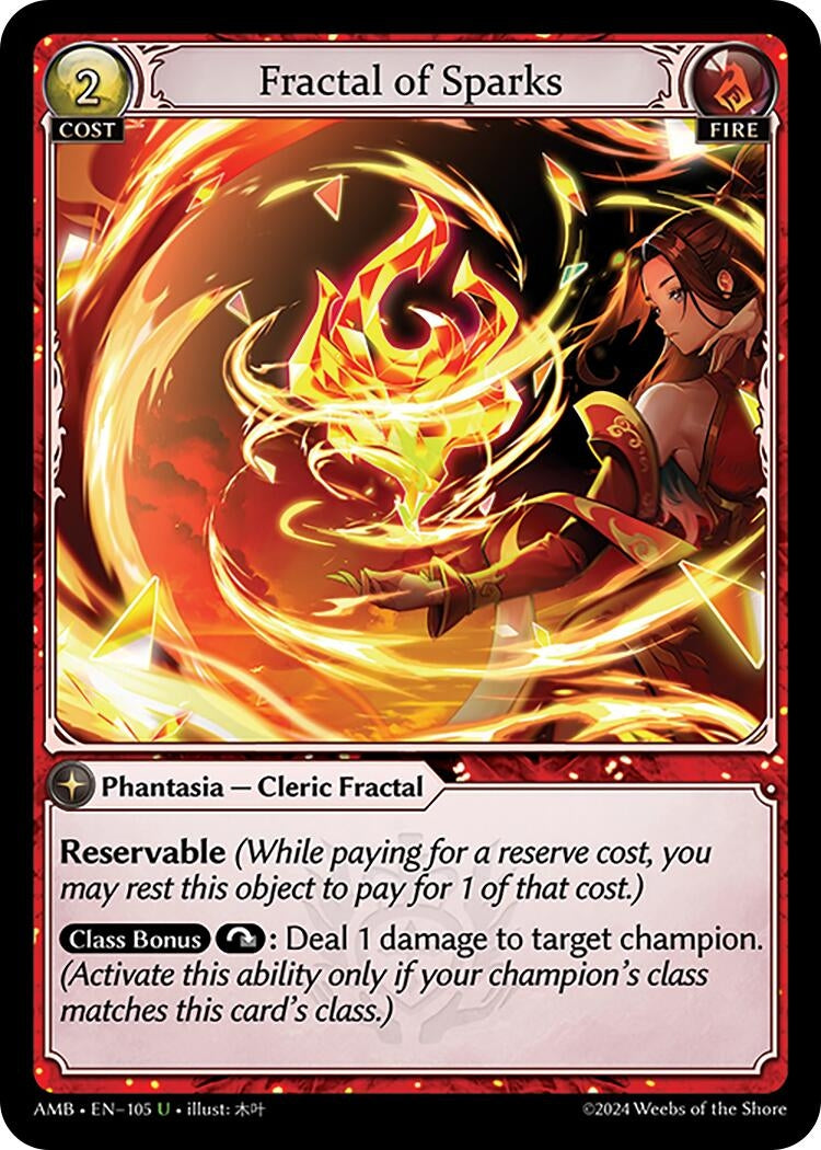 Fractal of Sparks (105) (Mortal Ambition)