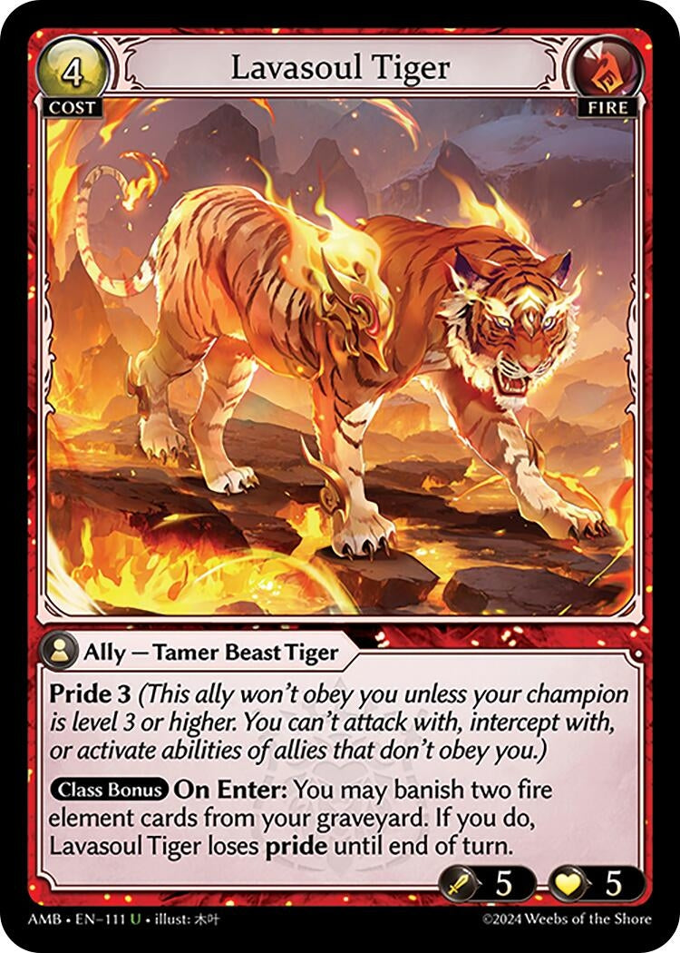 Lavasoul Tiger (111) (AMB1E)