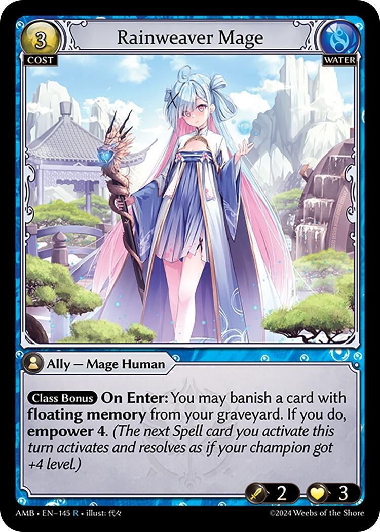Rainweaver Mage (145) (Mortal Ambition)