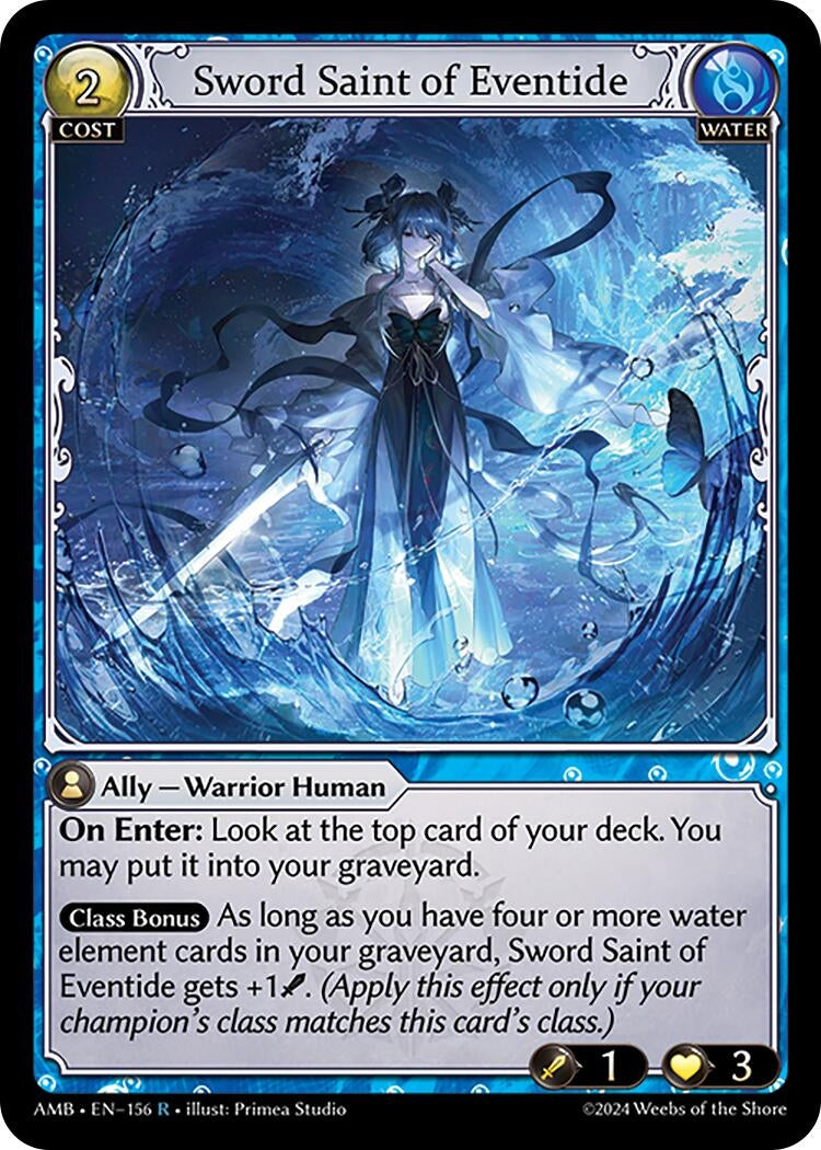 Sword Saint of Eventide (156) (Mortal Ambition)