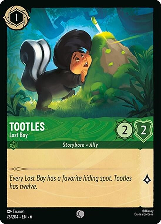 Tootles - Lost Boy (76) (6) - Disney Lorcana Single