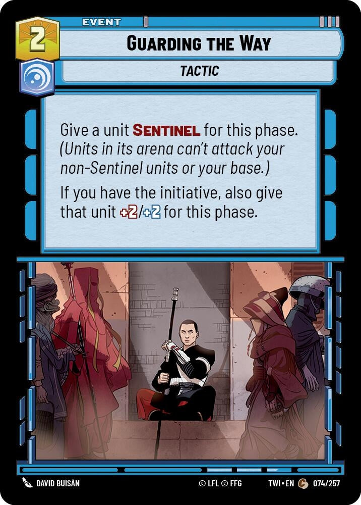 Guarding the Way (74) (TOR) - Star Wars: Unlimited Single