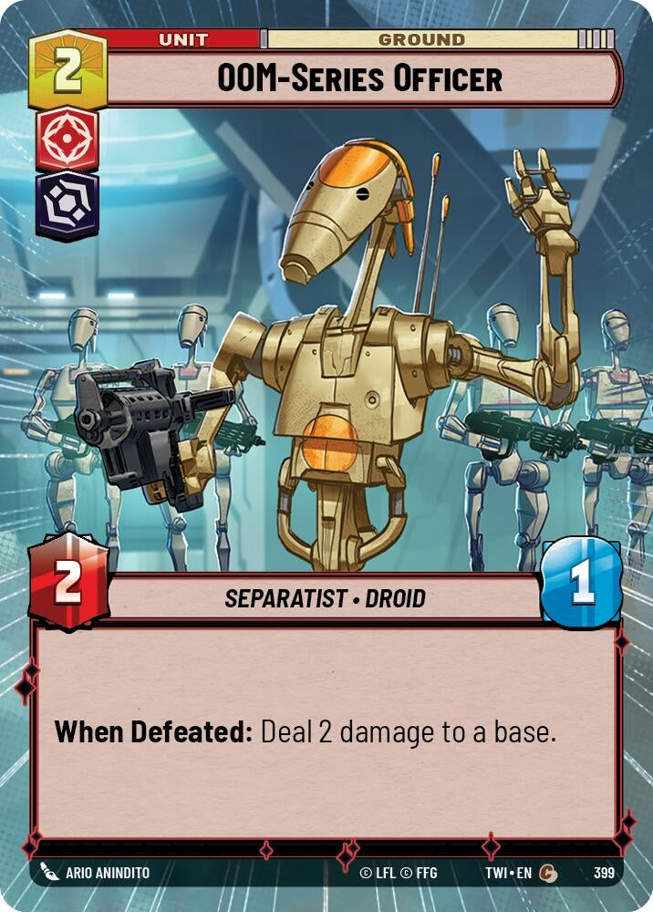 OOM-Series Officer (Hyperspace) (399) (TOR) - Star Wars: Unlimited Single