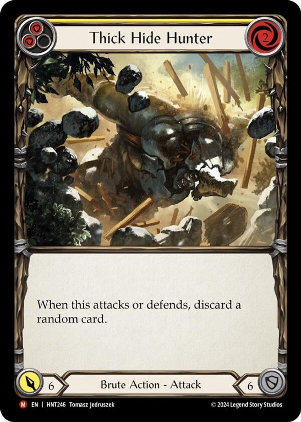 Thick Hide Hunter (HNT246) - Flesh and Blood TCG Single