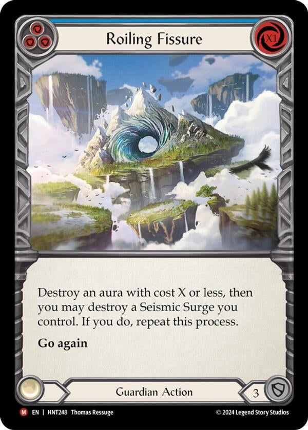 Roiling Fissure (HNT248) - Flesh and Blood TCG Single