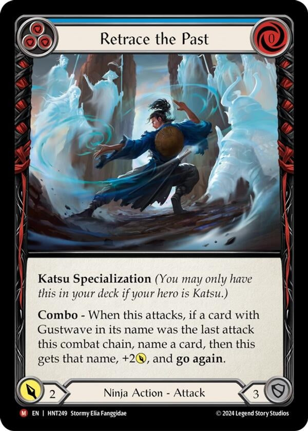 Retrace the Past (HNT249) - Flesh and Blood TCG Single
