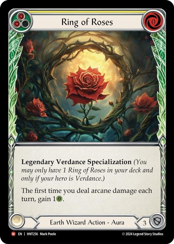 Ring of Roses (HNT256) - Flesh and Blood TCG Single