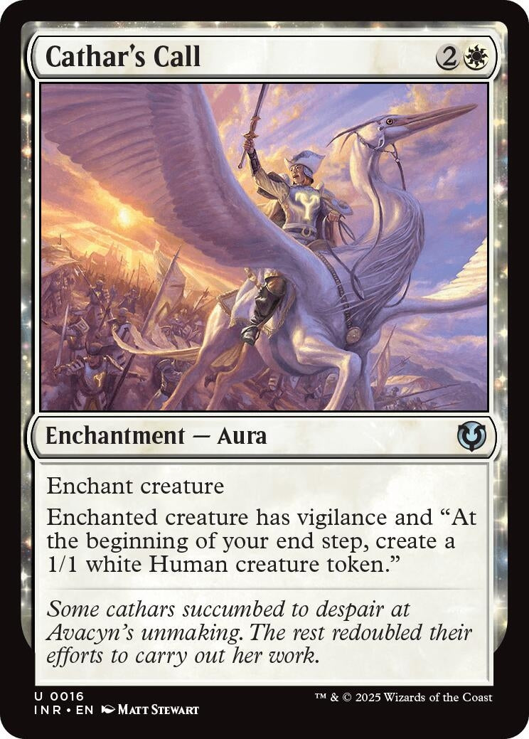Cathar’s Call (16) (INR) - MTG Single