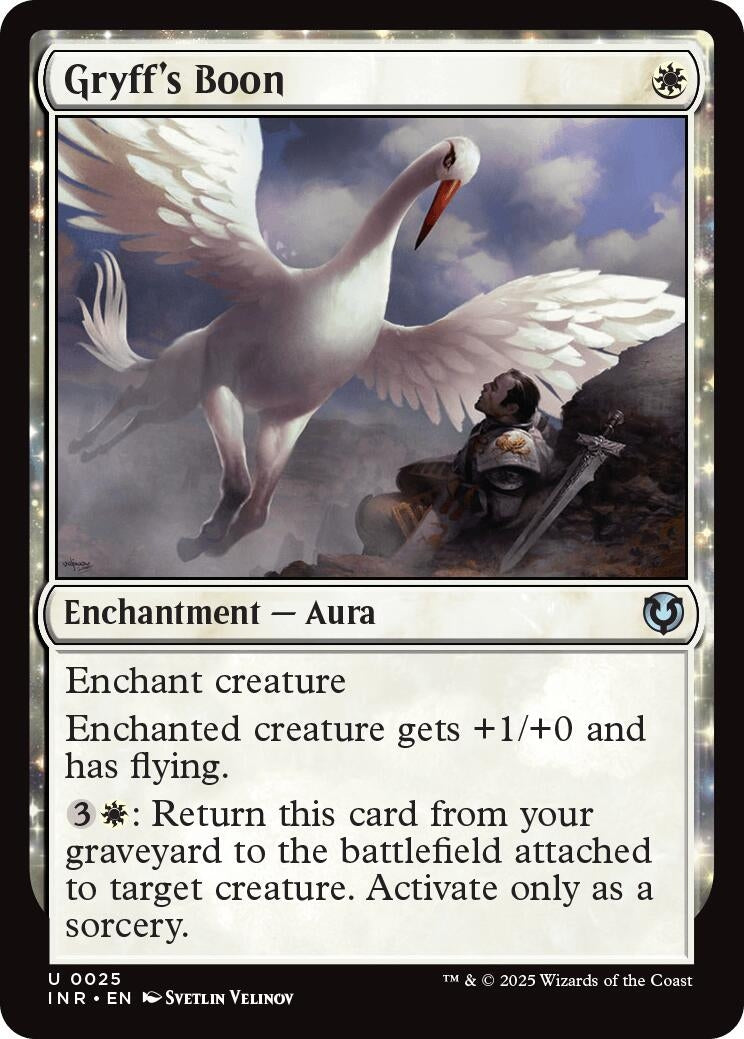 Gryff’s Boon (25) (INR) - MTG Single