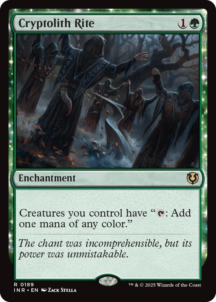Cryptolith Rite (189) (INR) - MTG Single